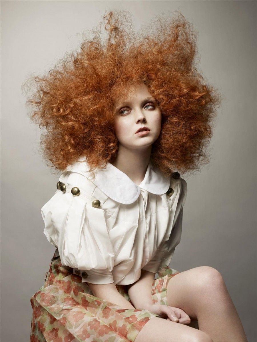 Lily Cole модель.